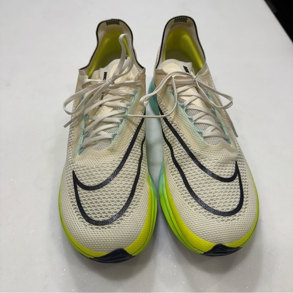 Nike ZoomX Streakfly Coconut Milk Volt Running Shoes DX3415 100 Men’s Sz 9 NEW - Picture 6 of 14
